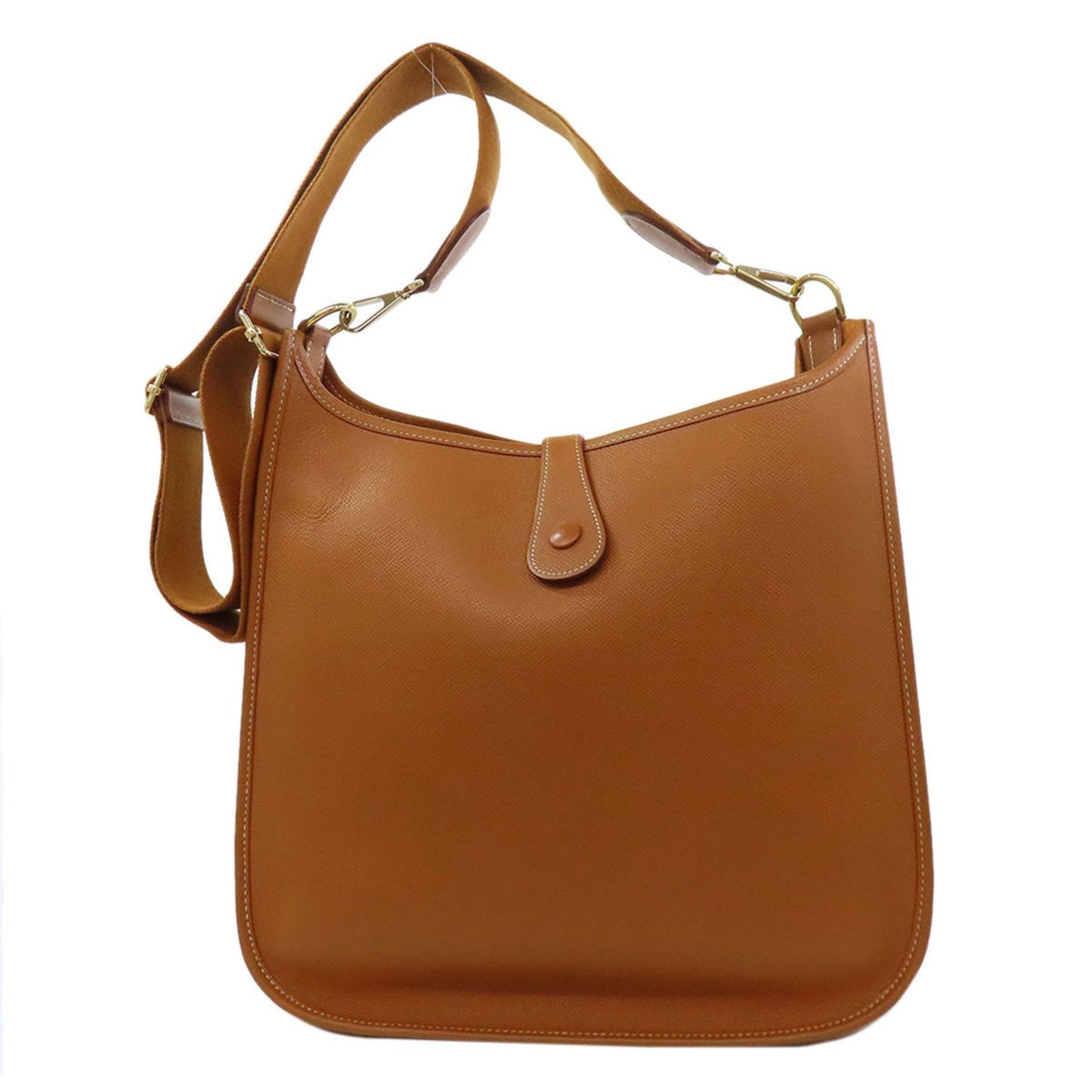Hermes Gold Epsom Leather Shoulder Bag (Pre-Owned)
