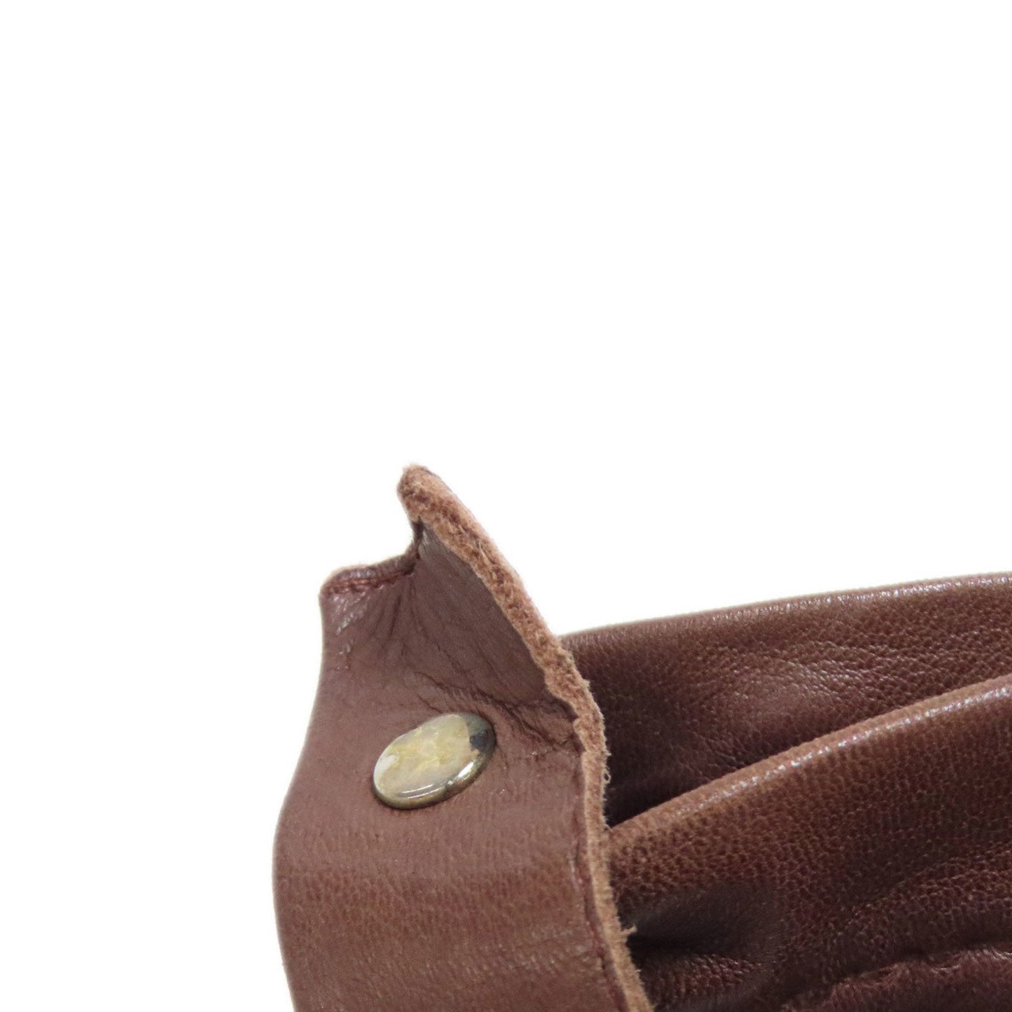 Hermes Toudou Brown Leather Shoulder Bag (Pre-Owned)