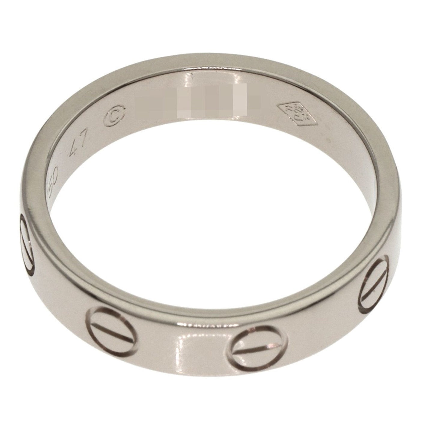 Cartier White Gold White Gold (18K) Band Ring (Pre-Owned)