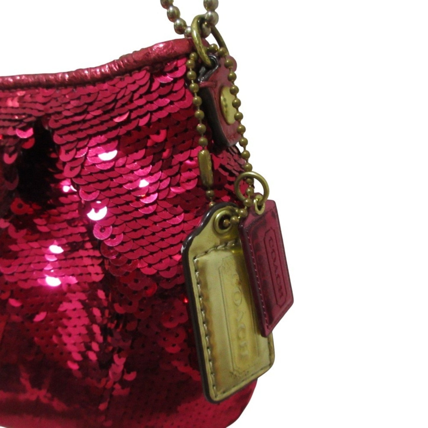 Coach Pink Handbag Pouch (Pre-Owned)