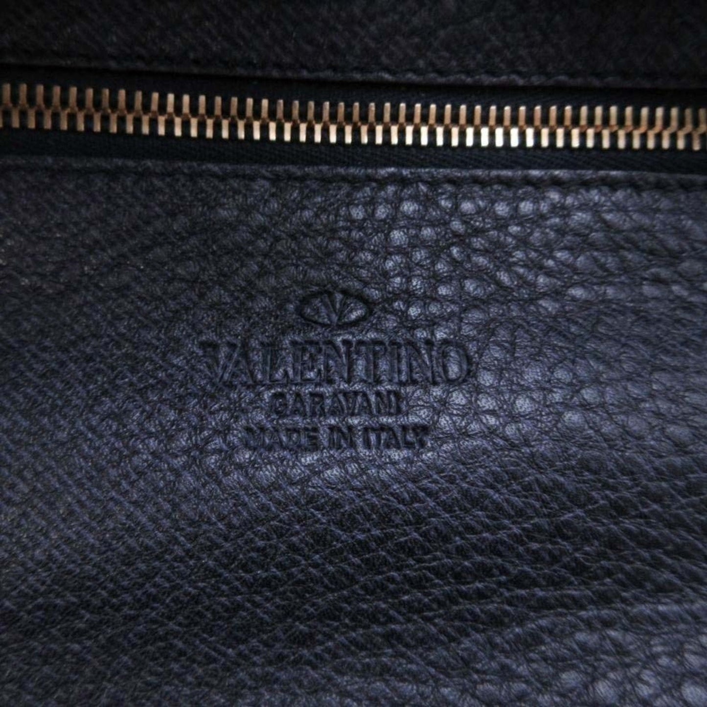 Valentino Garavani Navy Handbag Tote Bag (Pre-Owned)