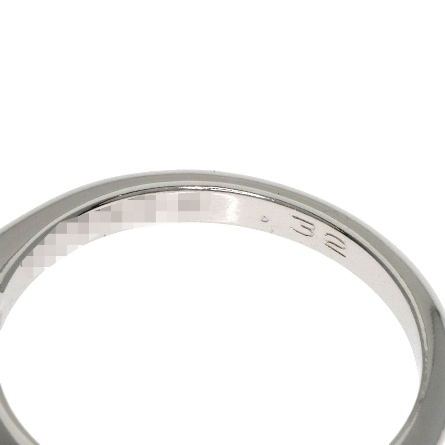 Tiffany Platinum Platinum 950 Band Ring (Pre-Owned)