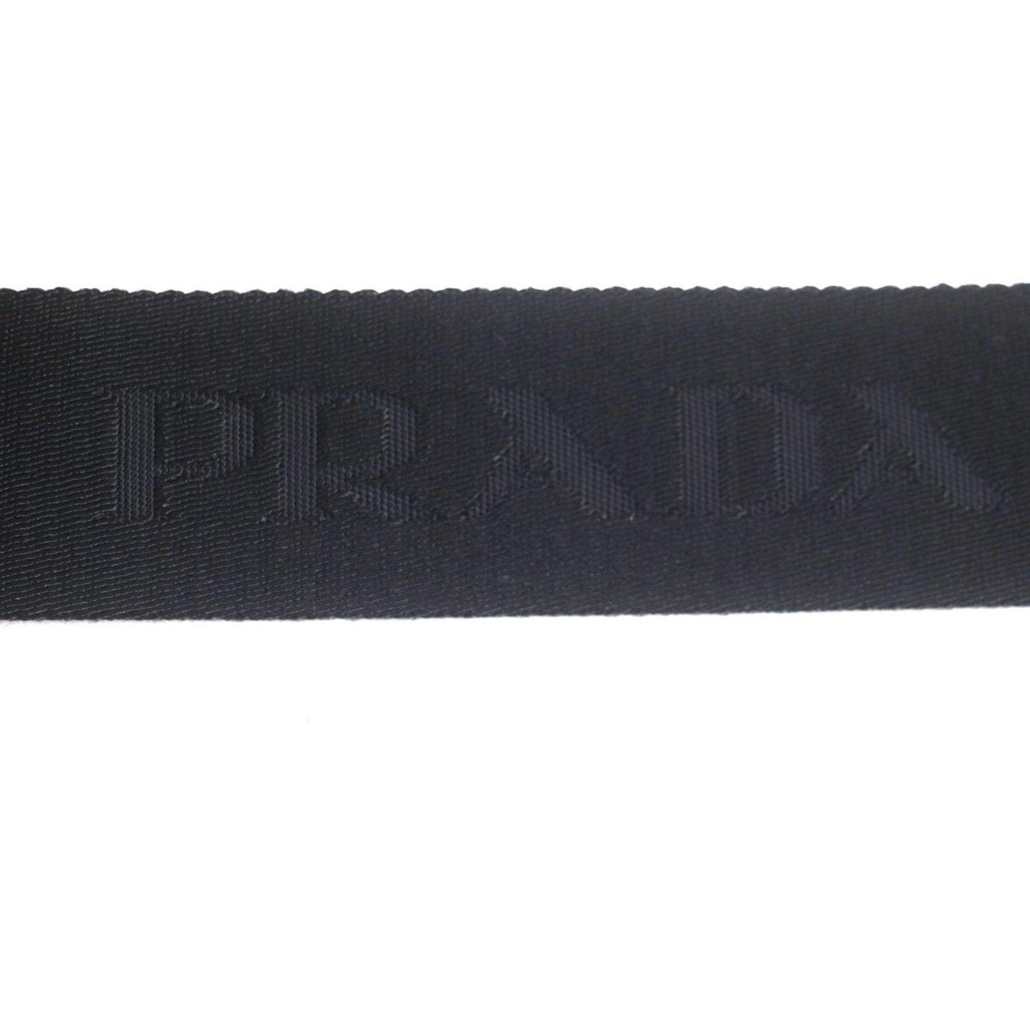 Prada Black Nylon Leather Shoulder Bag (Pre-Owned)