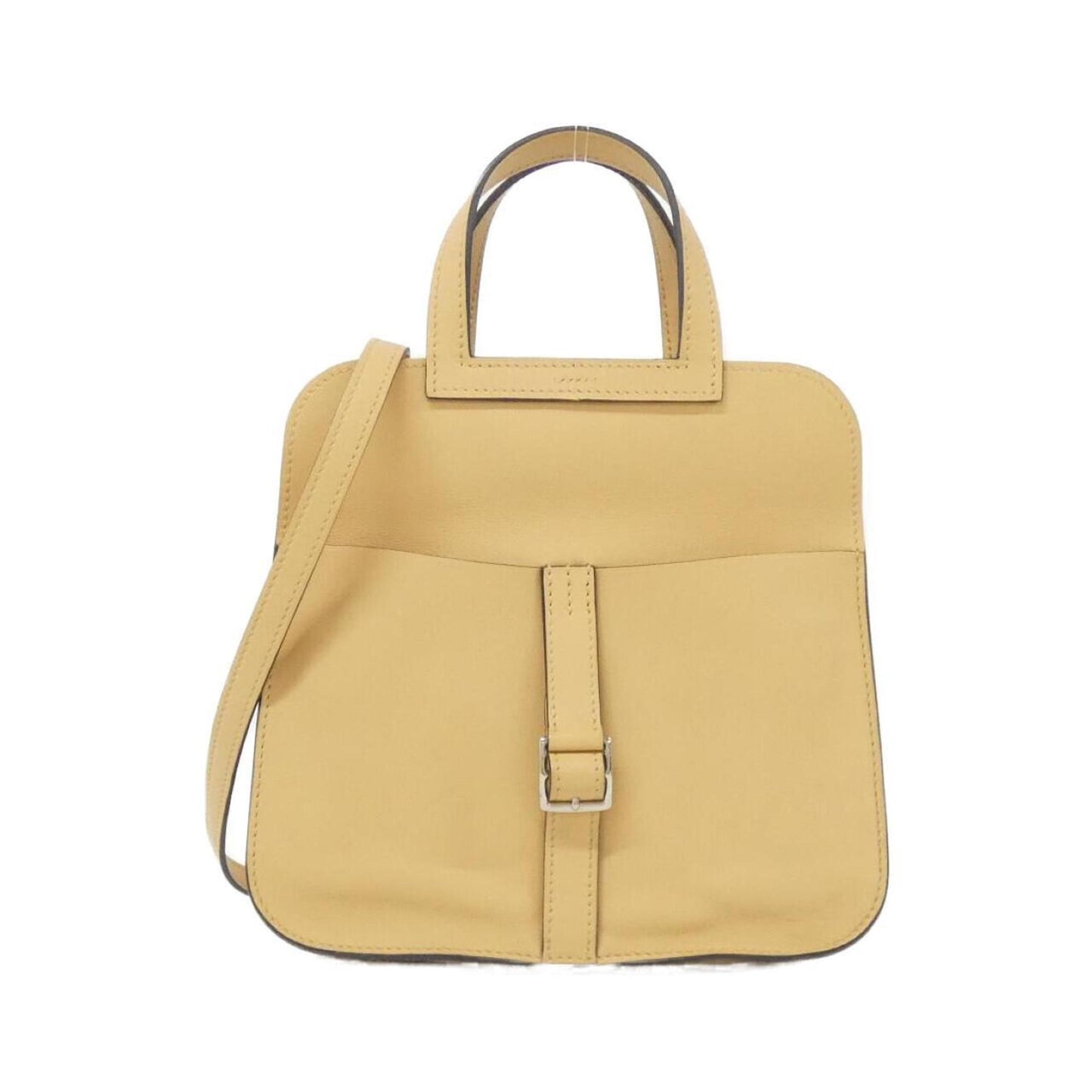 Hermes Natural Swift Leather Handbag (Pre-Owned)