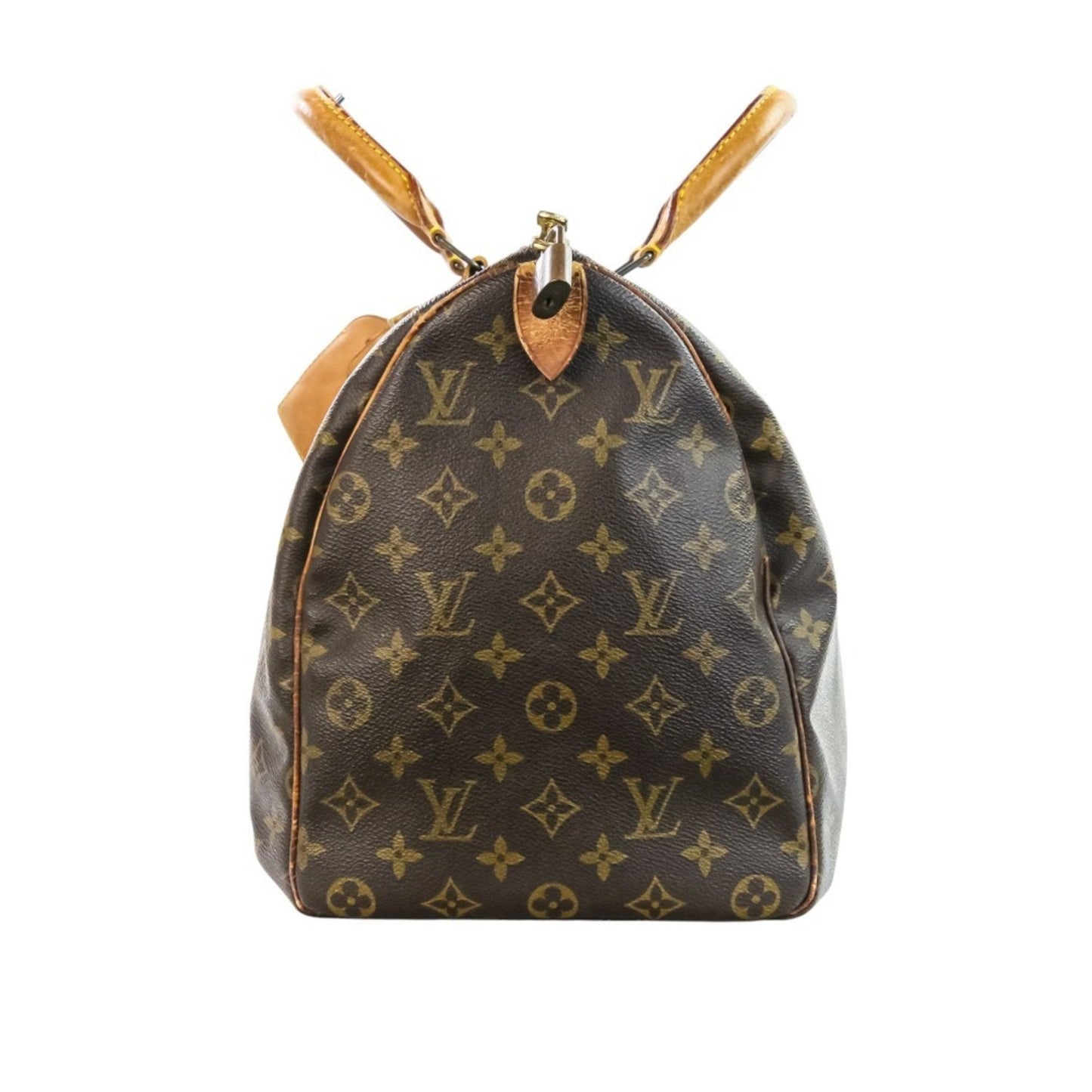 Louis Vuitton Brown Monogram Boston Bag (Pre-Owned)