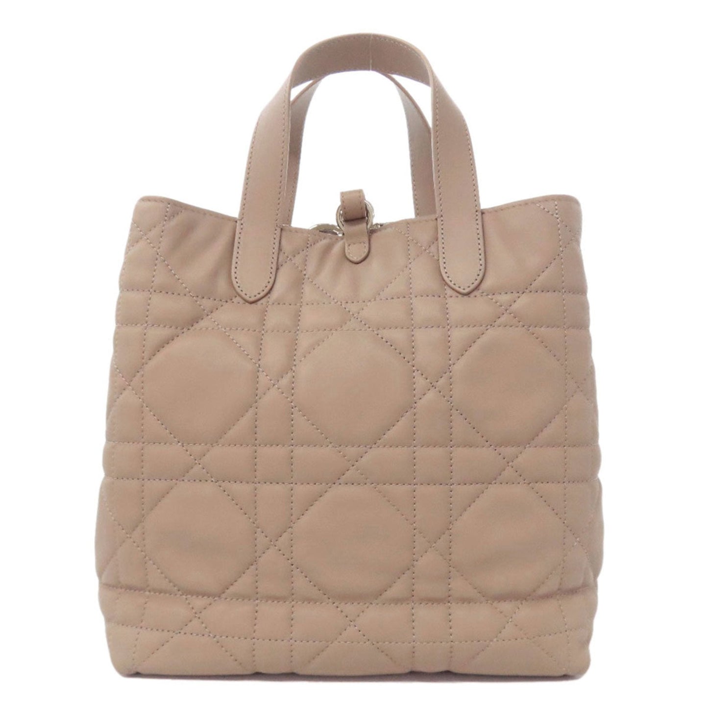 Christian Dior Beige Leather Handbag (Pre-Owned)