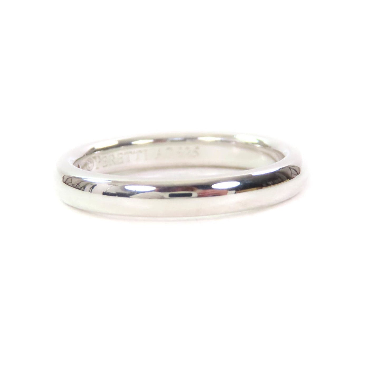 Tiffany Silver Silver 925 Band Ring (Pre-Owned)