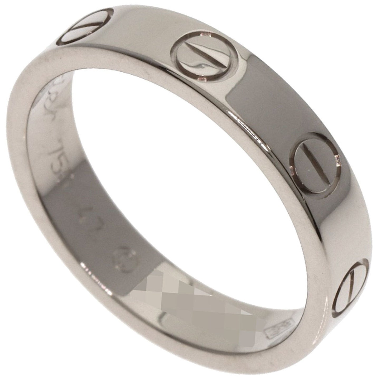 Cartier White Gold White Gold (18K) Band Ring (Pre-Owned)
