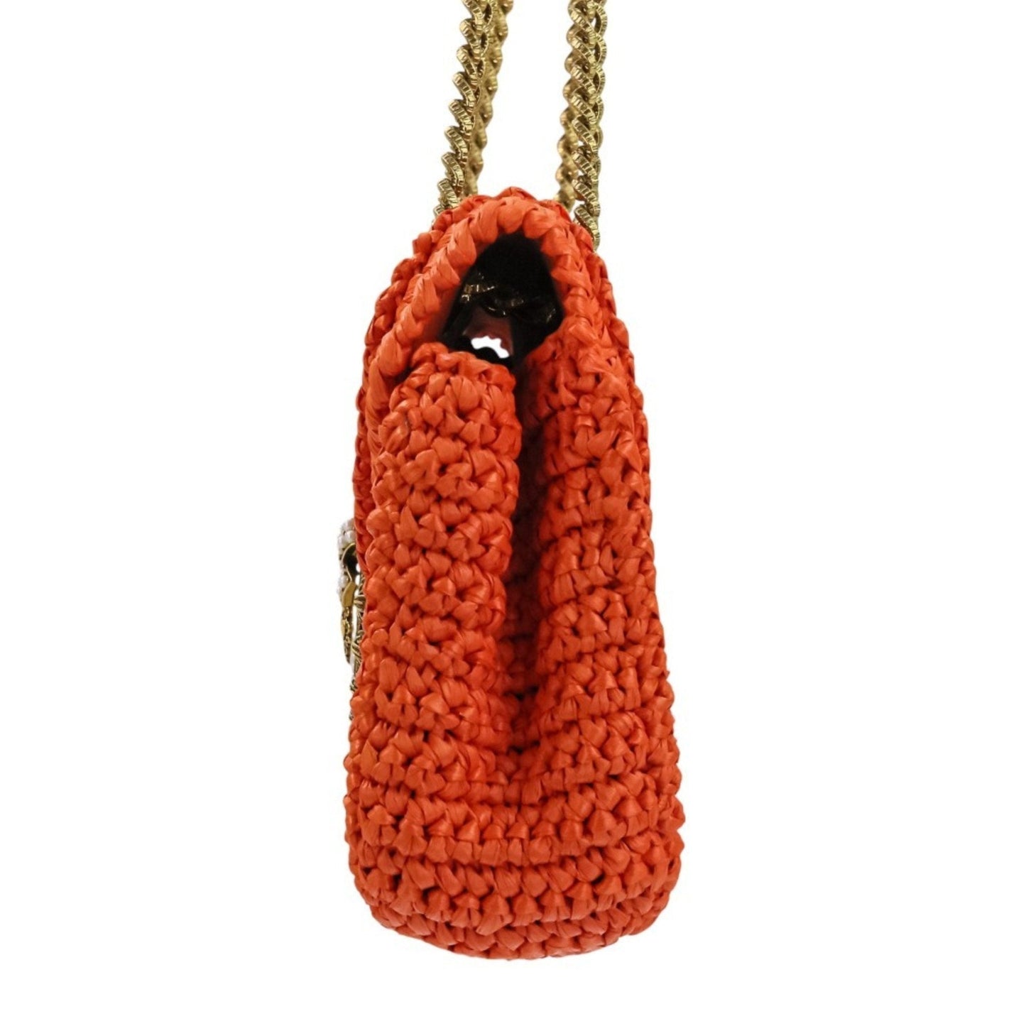 Dolce & Gabbana Orange Shoulder Bag (Pre-Owned)