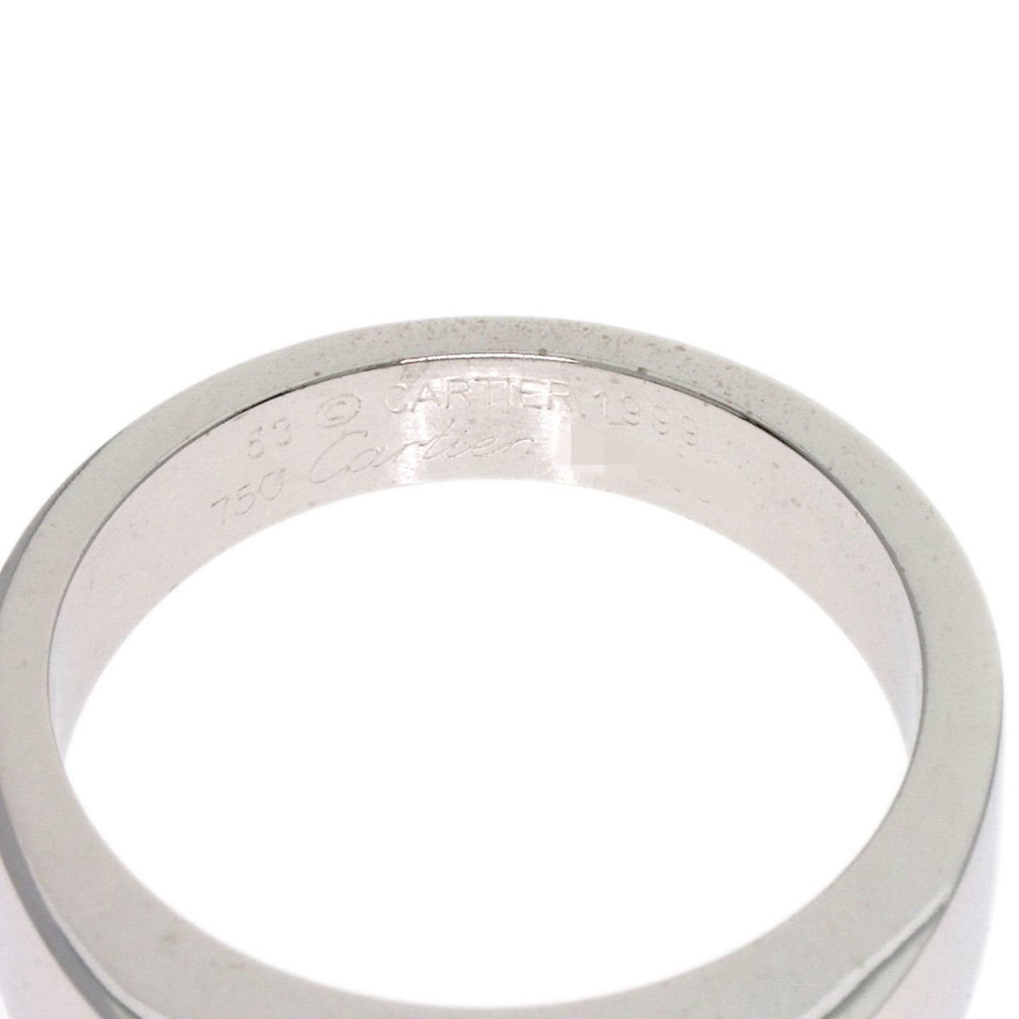 Cartier White Gold White Gold (18K) Band Ring (Pre-Owned)