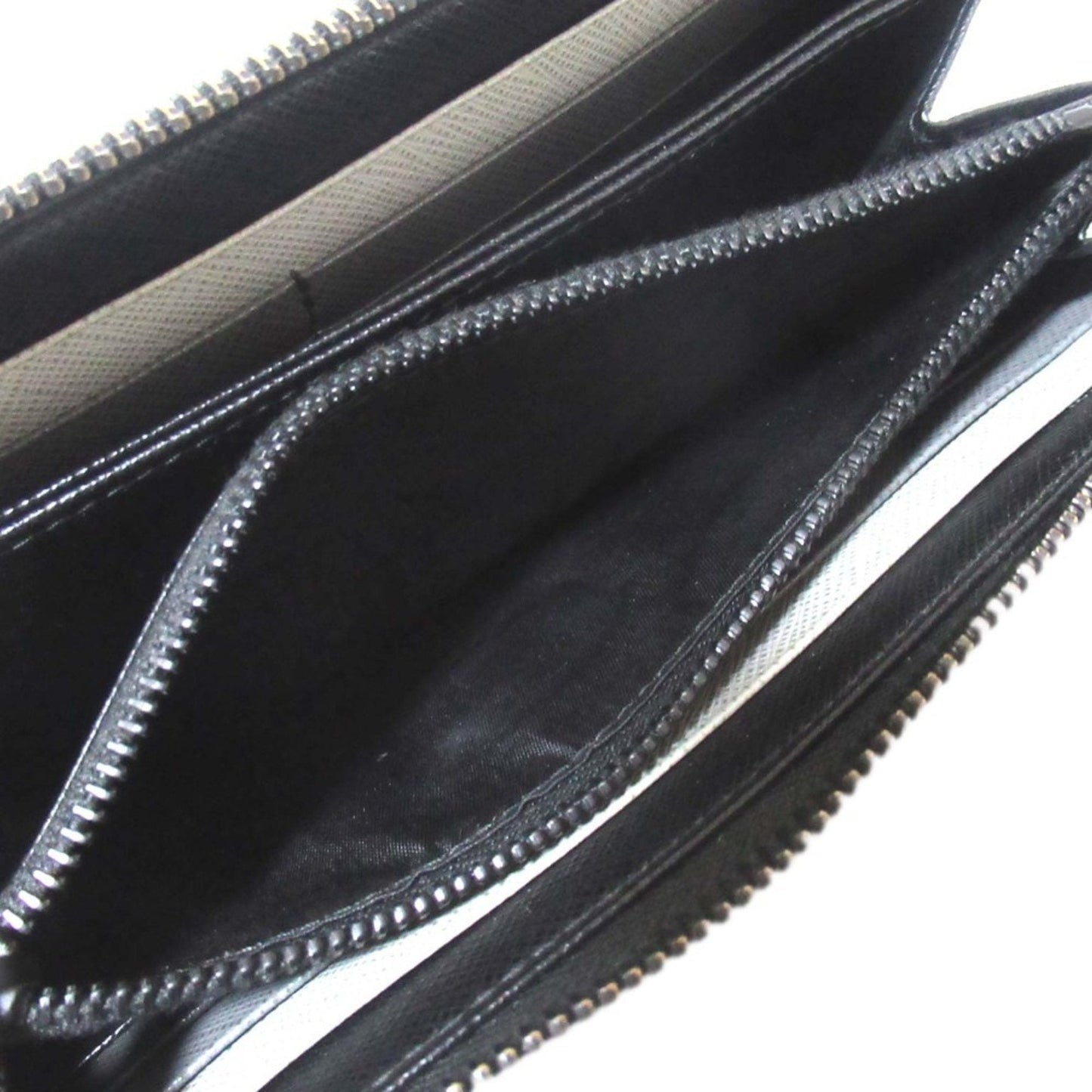 Prada Black Saffiano Triangle Coin Purse/Coin Case (Pre-Owned)
