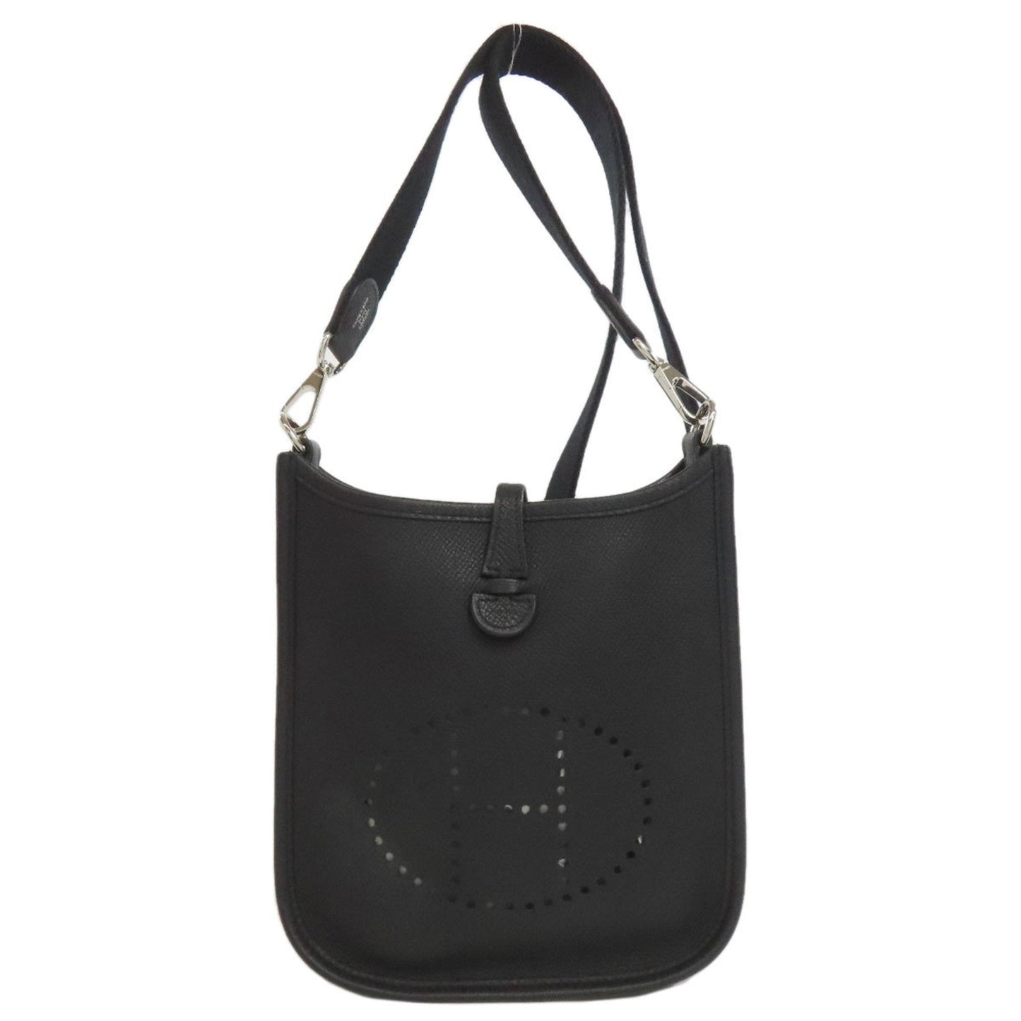 Hermes Black Epsom Leather Shoulder Bag (Pre-Owned)