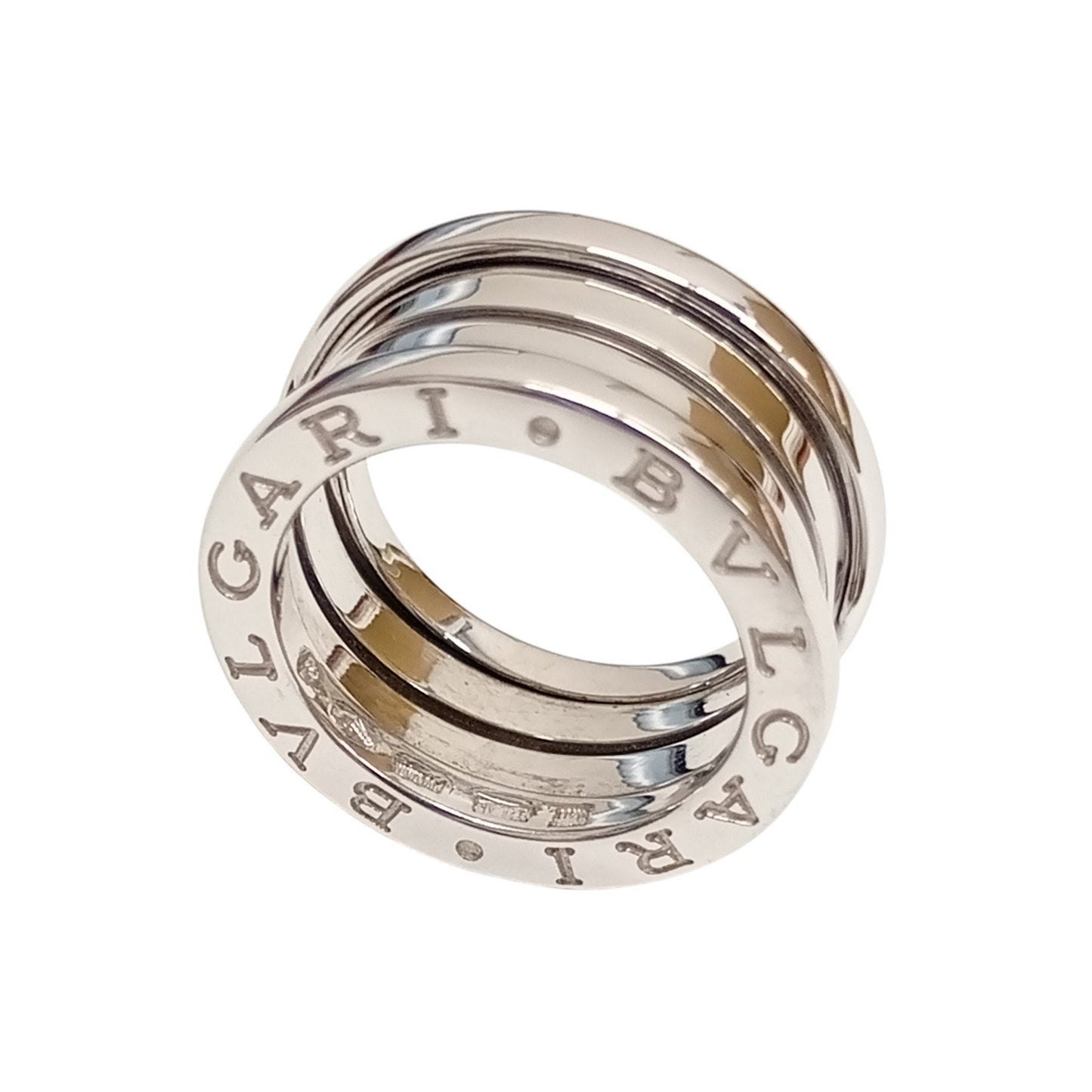 Bvlgari Silver Band Ring (Pre-Owned)
