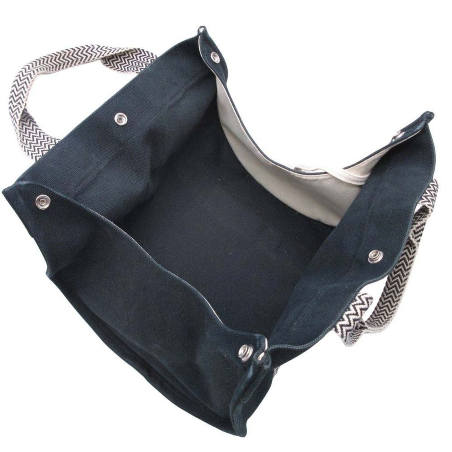 Hermes Black White Handbag Pouch (Pre-Owned)