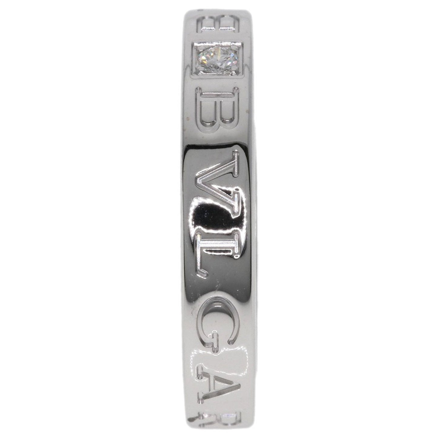 Bvlgari White Gold White Gold (18K) Band Ring (Pre-Owned)