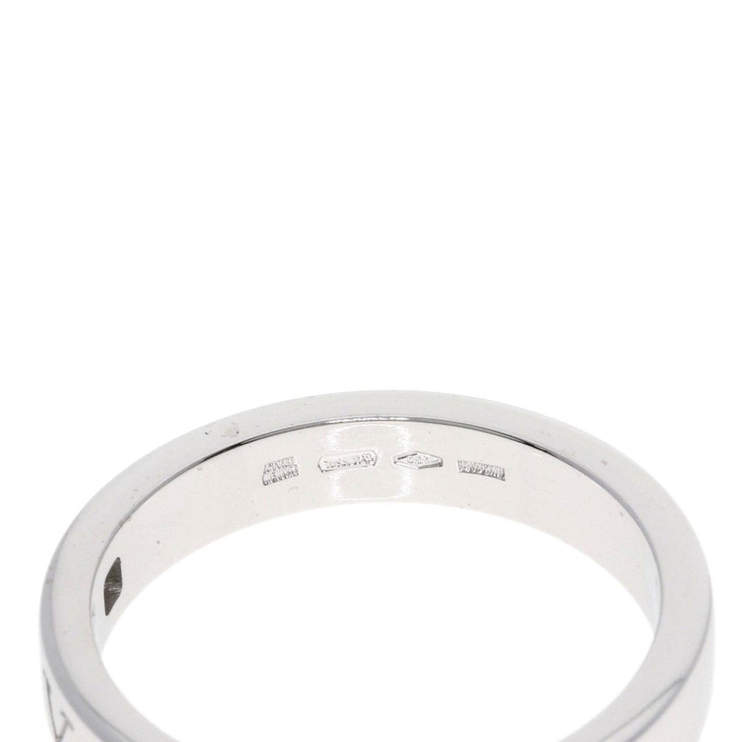 Bvlgari White Gold White Gold (18K) Band Ring (Pre-Owned)