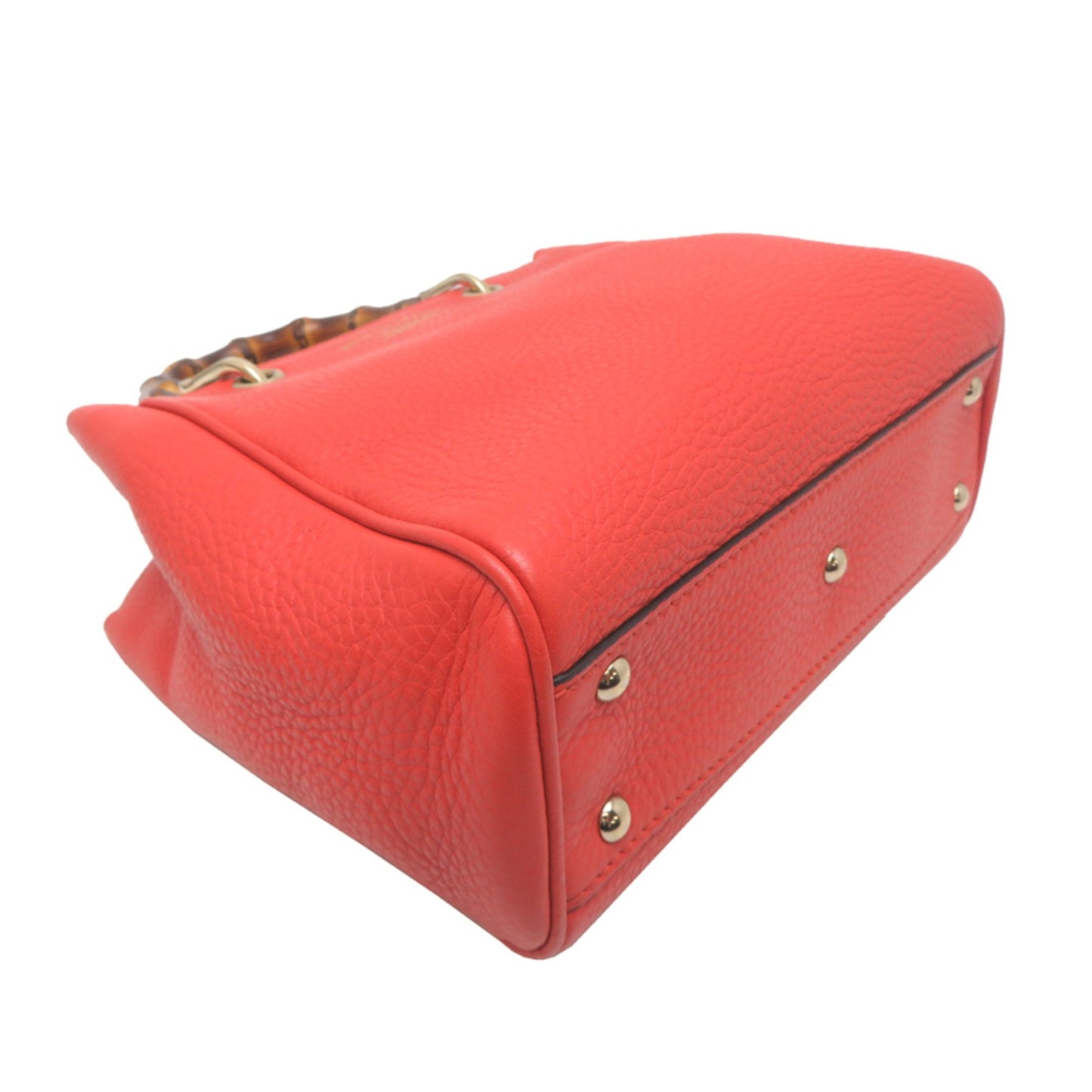 Gucci Orange Leather Handbag (Pre-Owned)