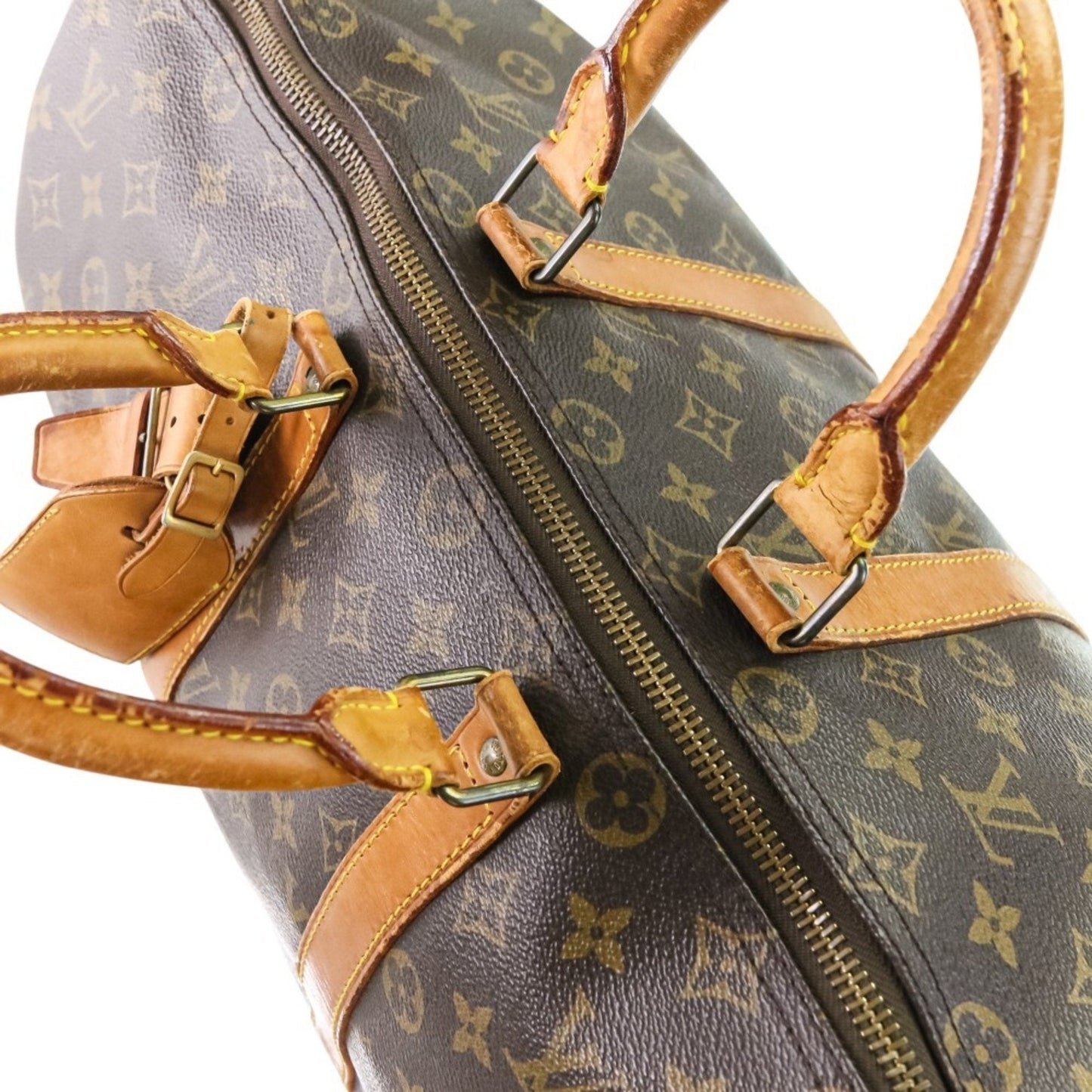 Louis Vuitton Brown Monogram Boston Bag (Pre-Owned)