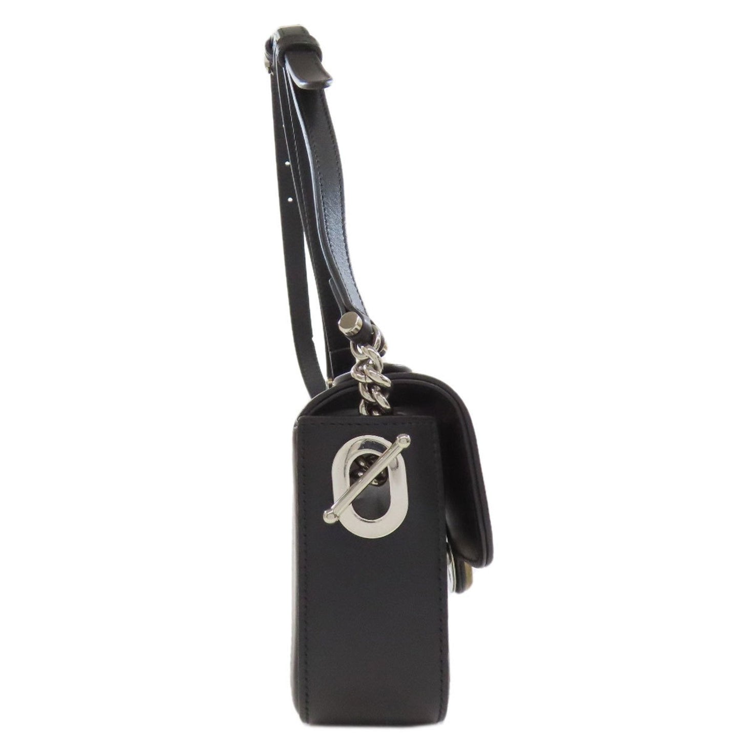 Gucci Black Leather Shoulder Bag (Pre-Owned)