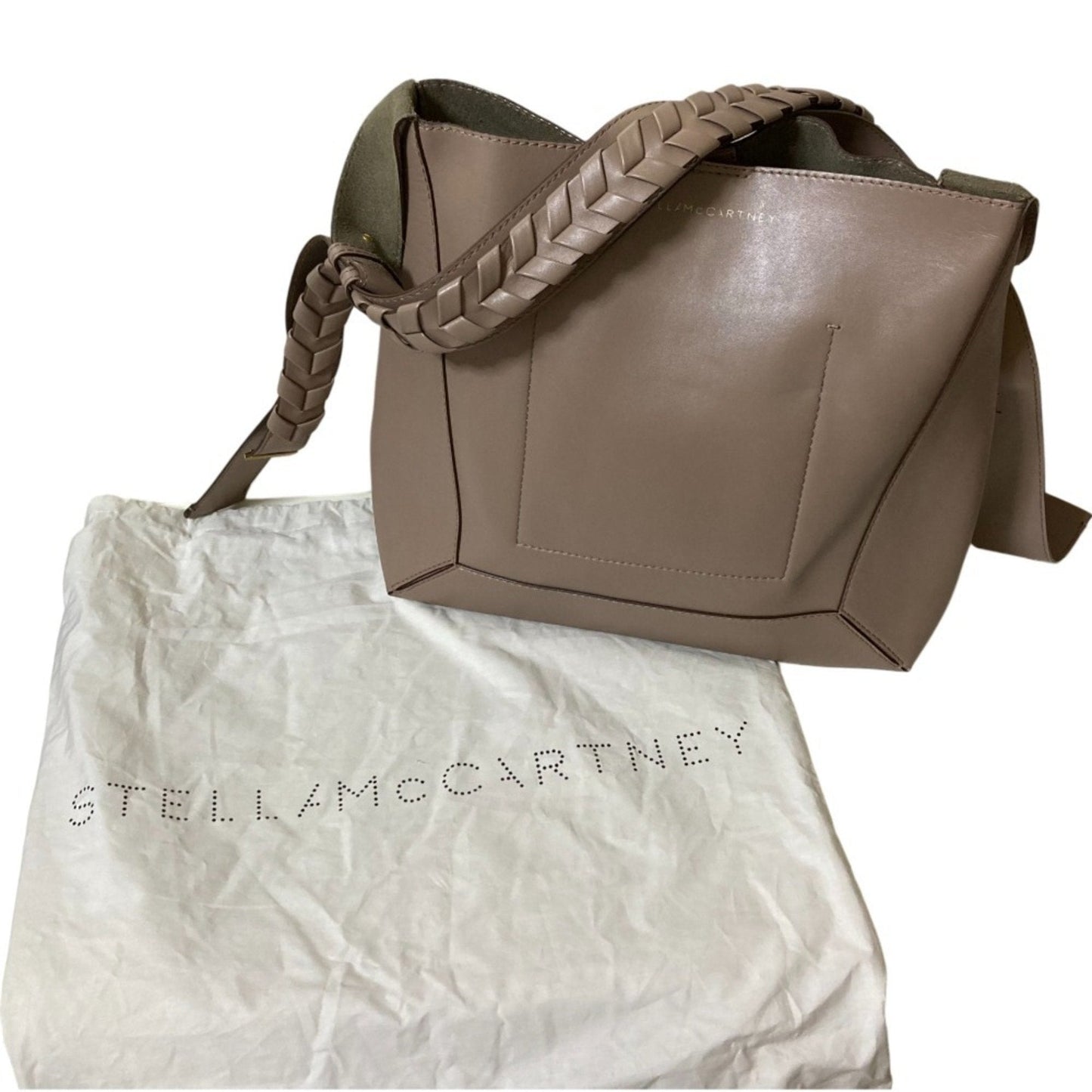 Stella Mccartney Grayish Shoulder Bag (Pre-Owned)