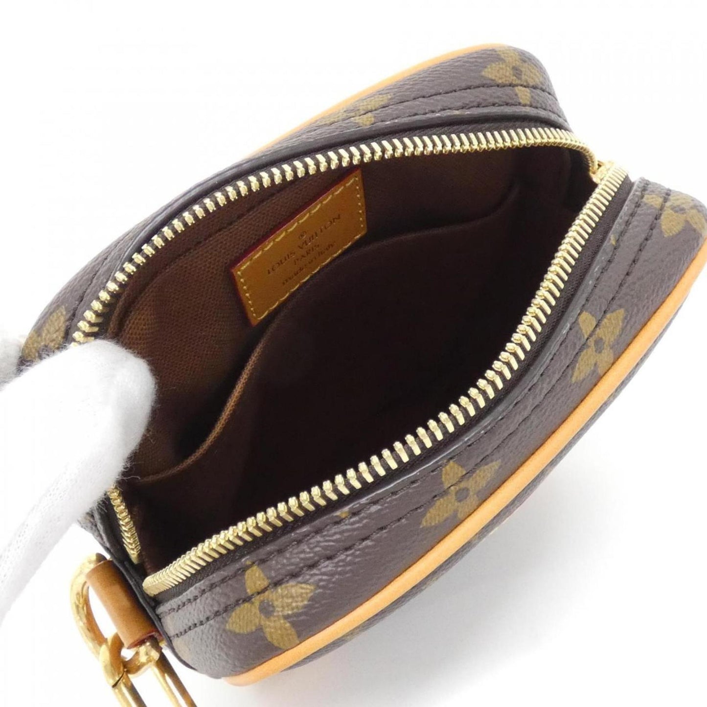 Louis Vuitton Marron Coated Canvas Handbag (Pre-Owned)