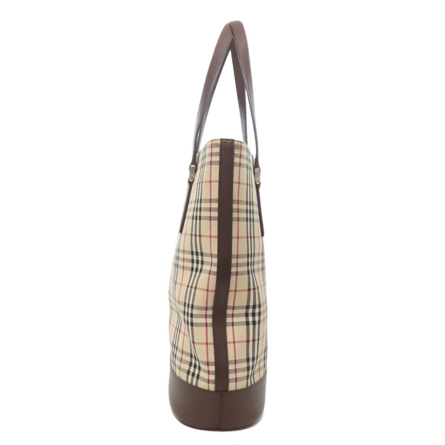 Burberry Brown Canvas Tote Bag (Pre-Owned)