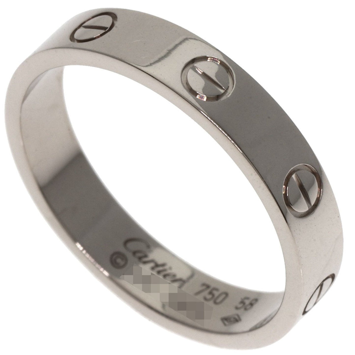 Cartier Love White Gold White Gold (18K) Band Ring (Pre-Owned)