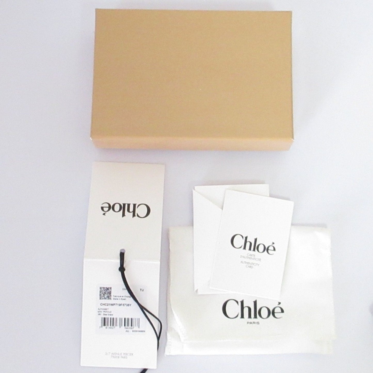 Chlo�� Green Coin Purse/Coin Case (Pre-Owned)