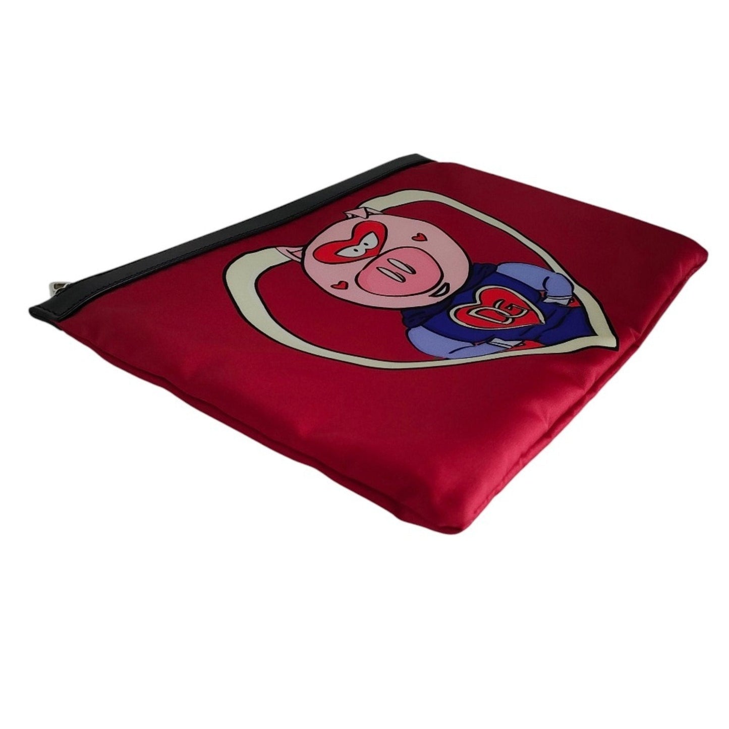 Dolce & Gabbana Red Color Clutch Bag (Pre-Owned)