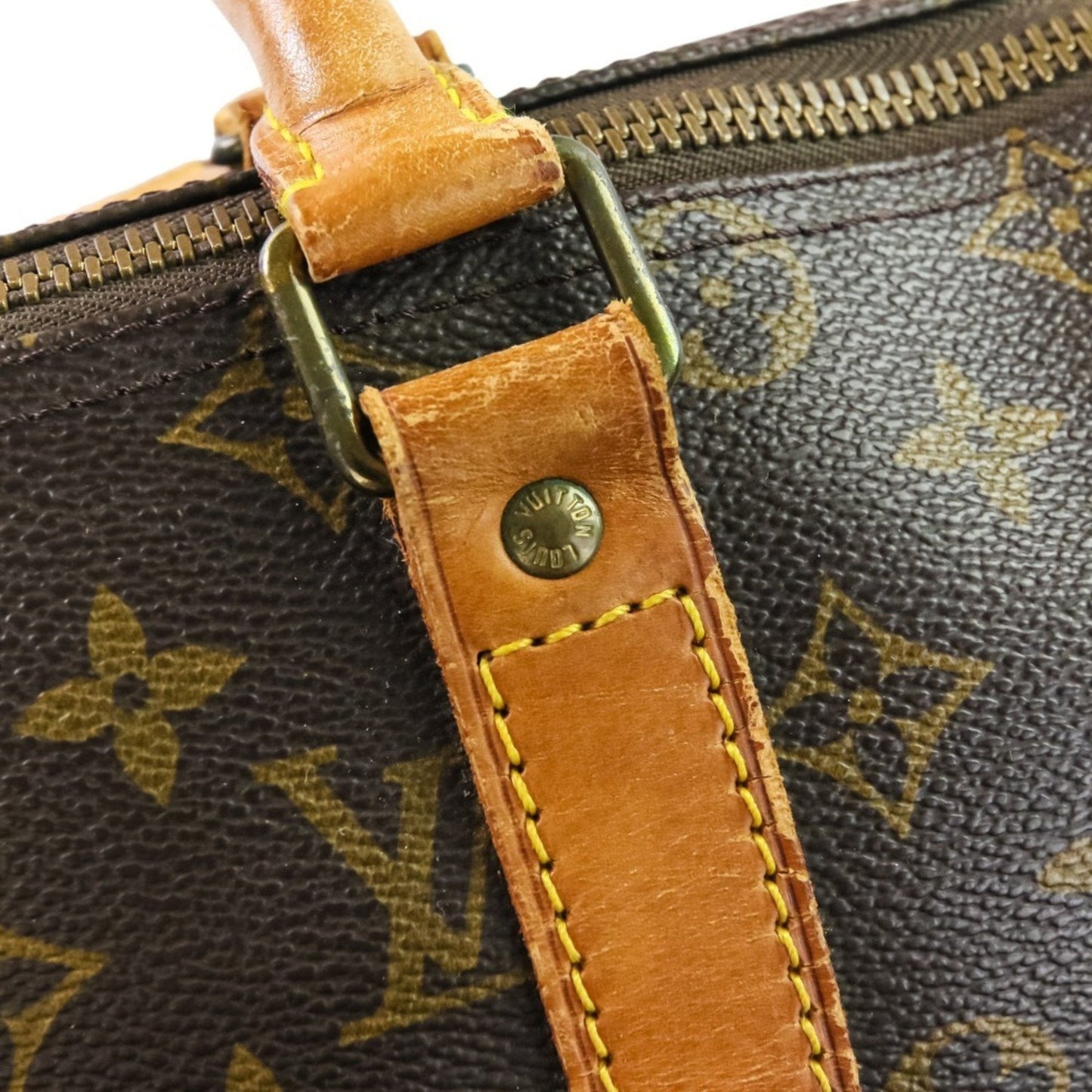 Louis Vuitton Brown Monogram Boston Bag (Pre-Owned)