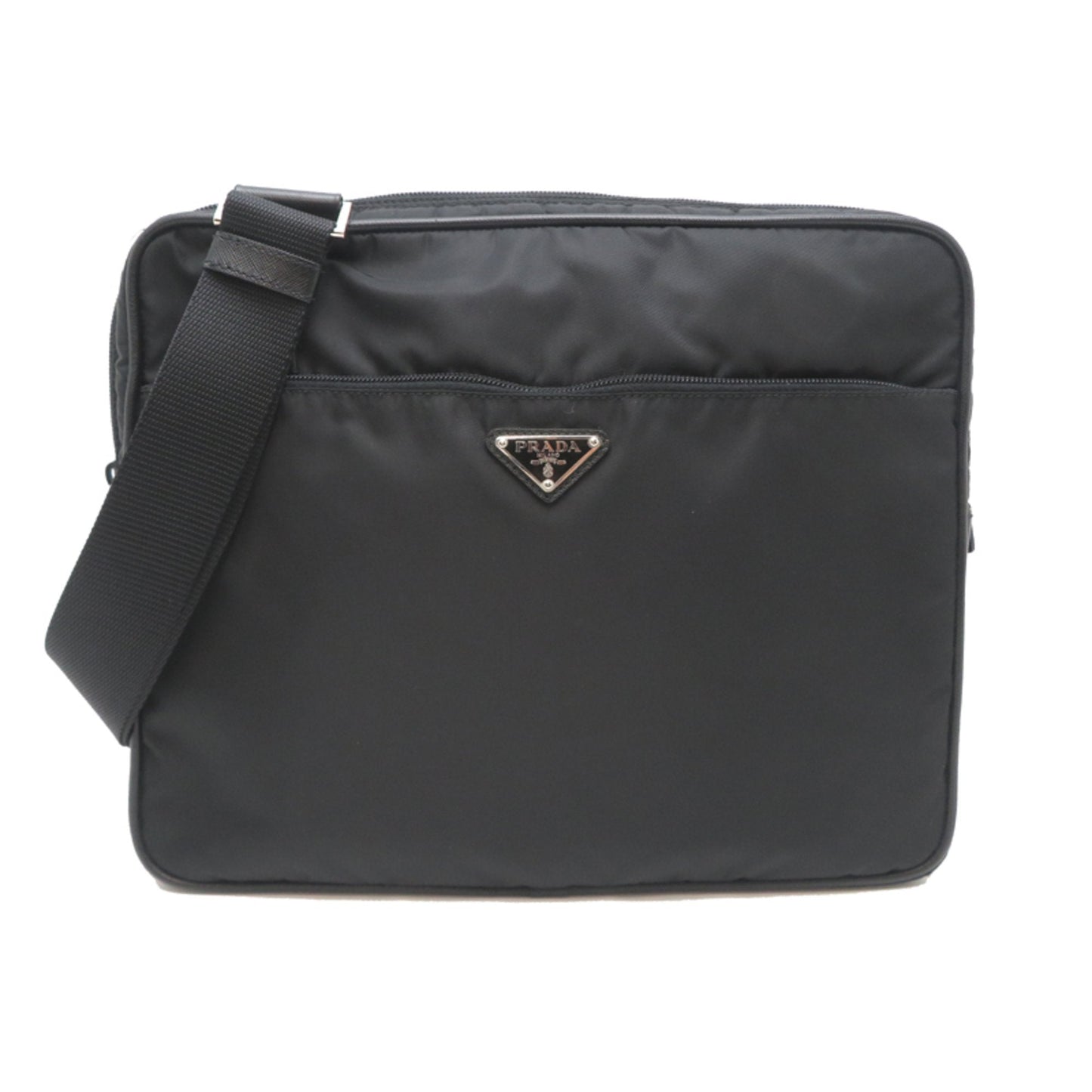 Prada Black Nylon Shoulder Bag (Pre-Owned)