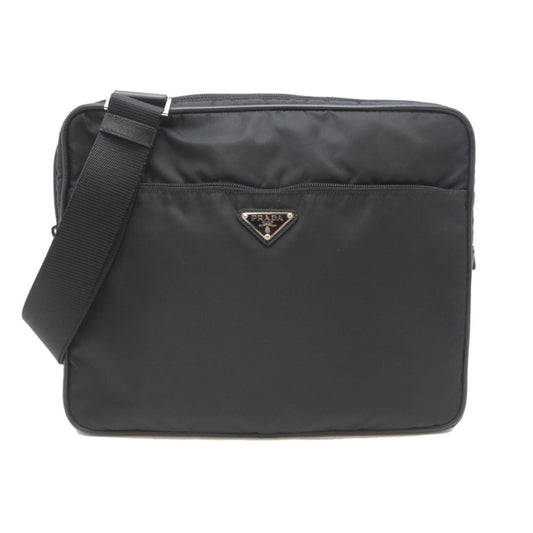 Prada Black Nylon Shoulder Bag (Pre-Owned)
