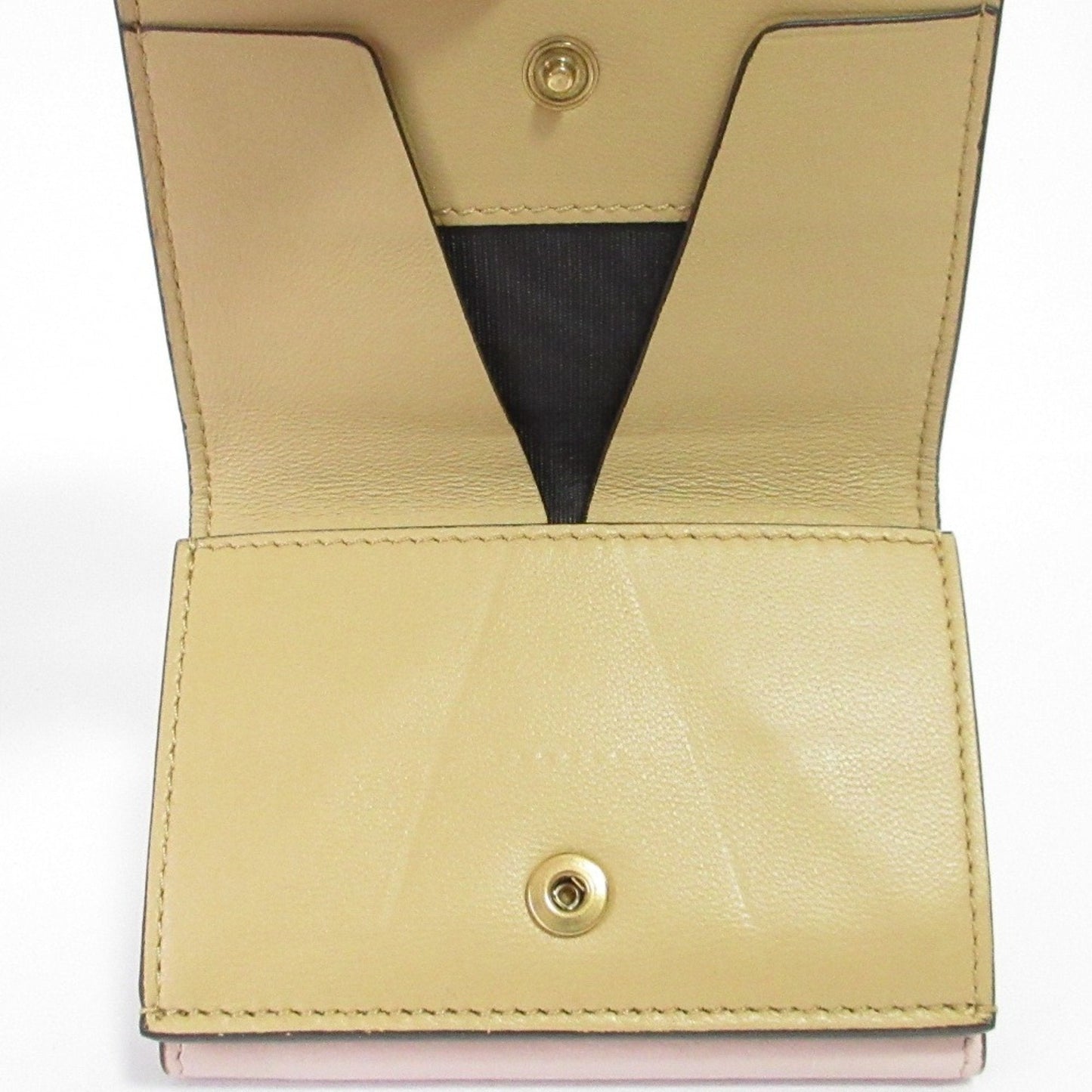 Givenchy Orange Pink Wallet (Tri-Fold) (Pre-Owned)