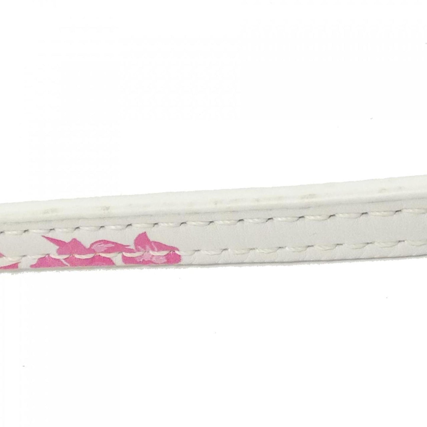 Loewe Pink White Leather Handbag (Pre-Owned)