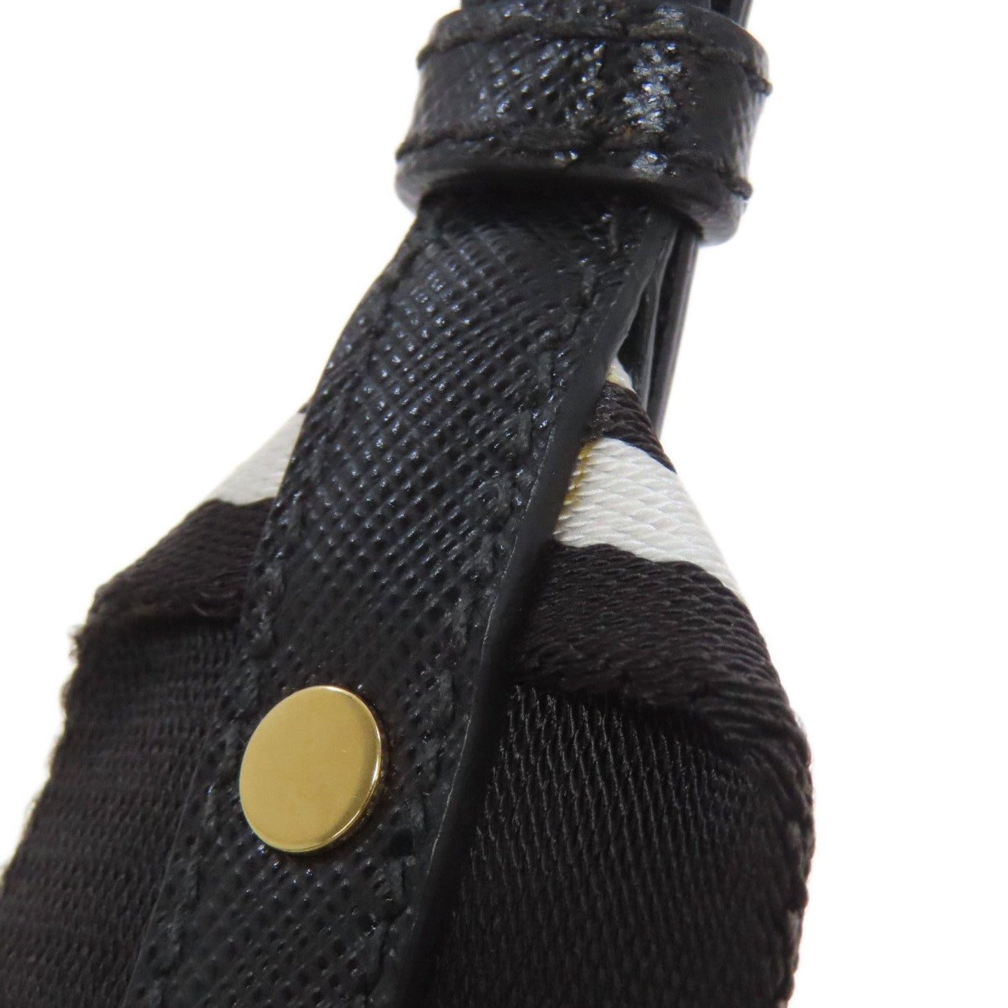 Prada Black Canvas Handbag (Pre-Owned)