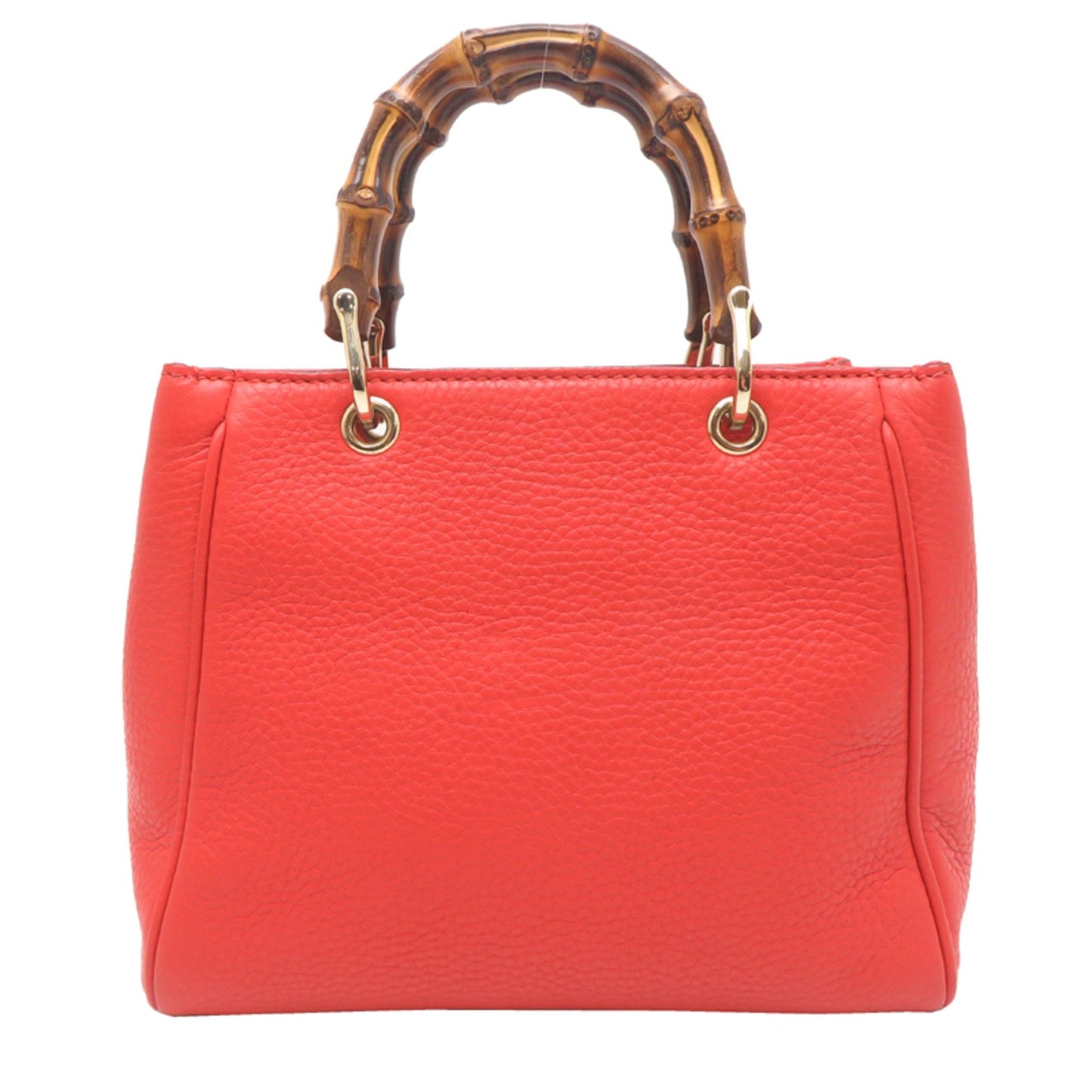 Gucci Orange Leather Handbag (Pre-Owned)