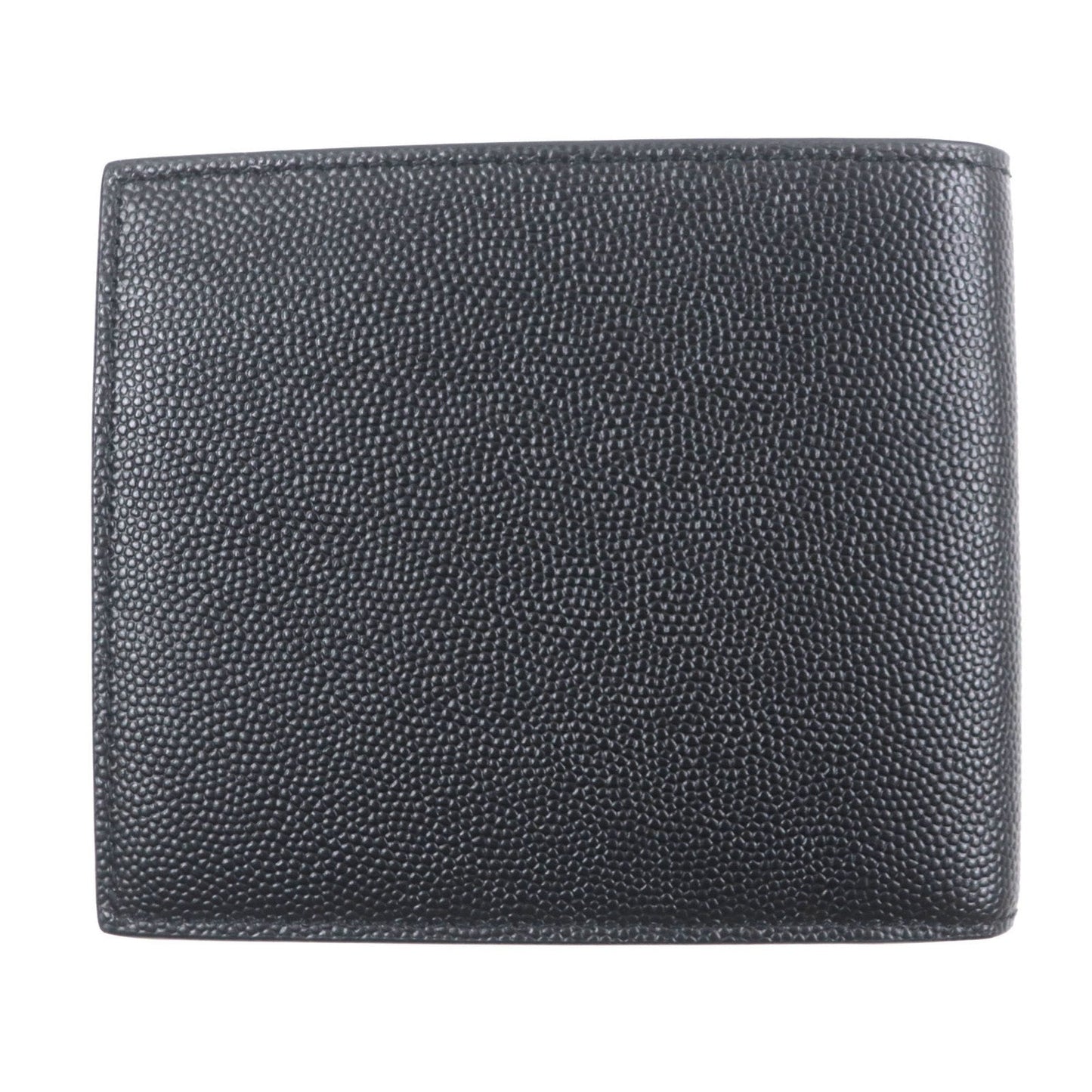 Saint Laurent Black Leather Bill Wallet (Bi-Fold) (Pre-Owned)