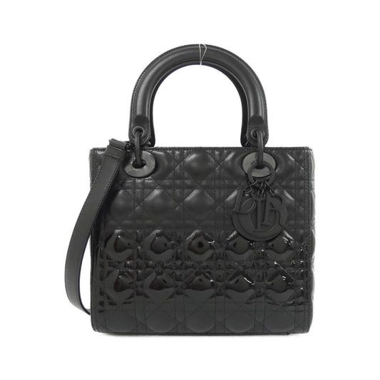 Christian Dior Black Leather Handbag (Pre-Owned)