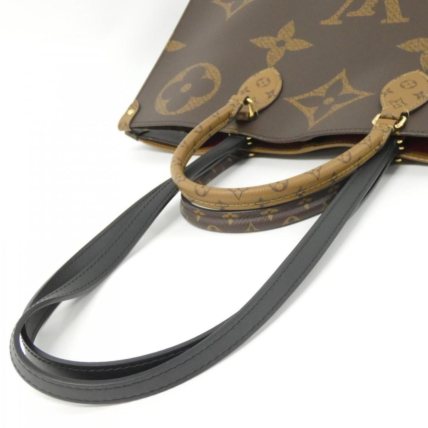 Louis Vuitton Marron Coated Canvas Handbag (Pre-Owned)