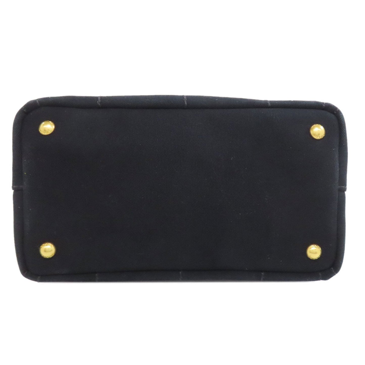 Prada Black Canvas Handbag (Pre-Owned)