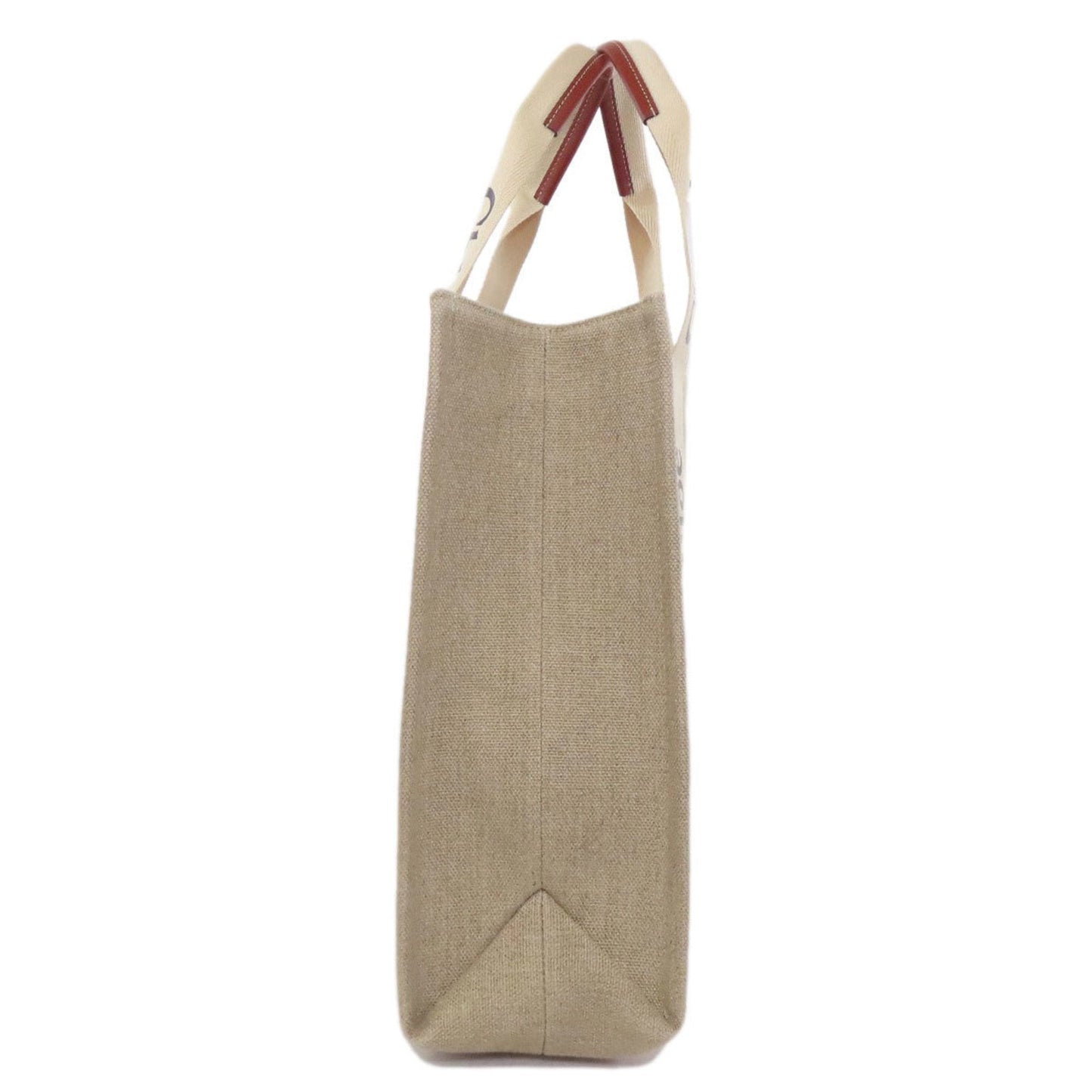 Chlo�� Brown Canvas Tote Bag (Pre-Owned)