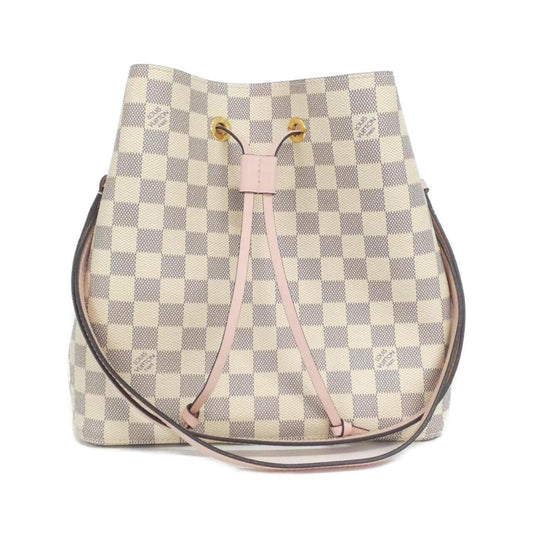 Louis Vuitton Azur Coated Canvas Shoulder Bag (Pre-Owned)