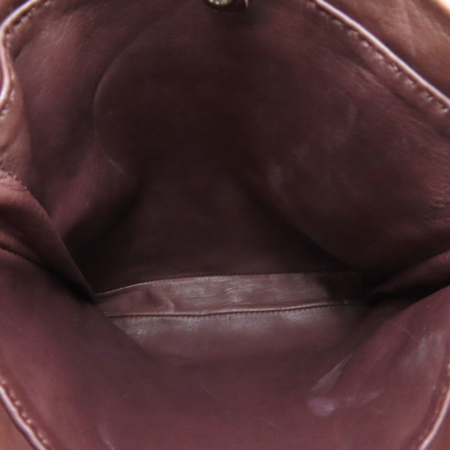 Hermes Toudou Brown Leather Shoulder Bag (Pre-Owned)