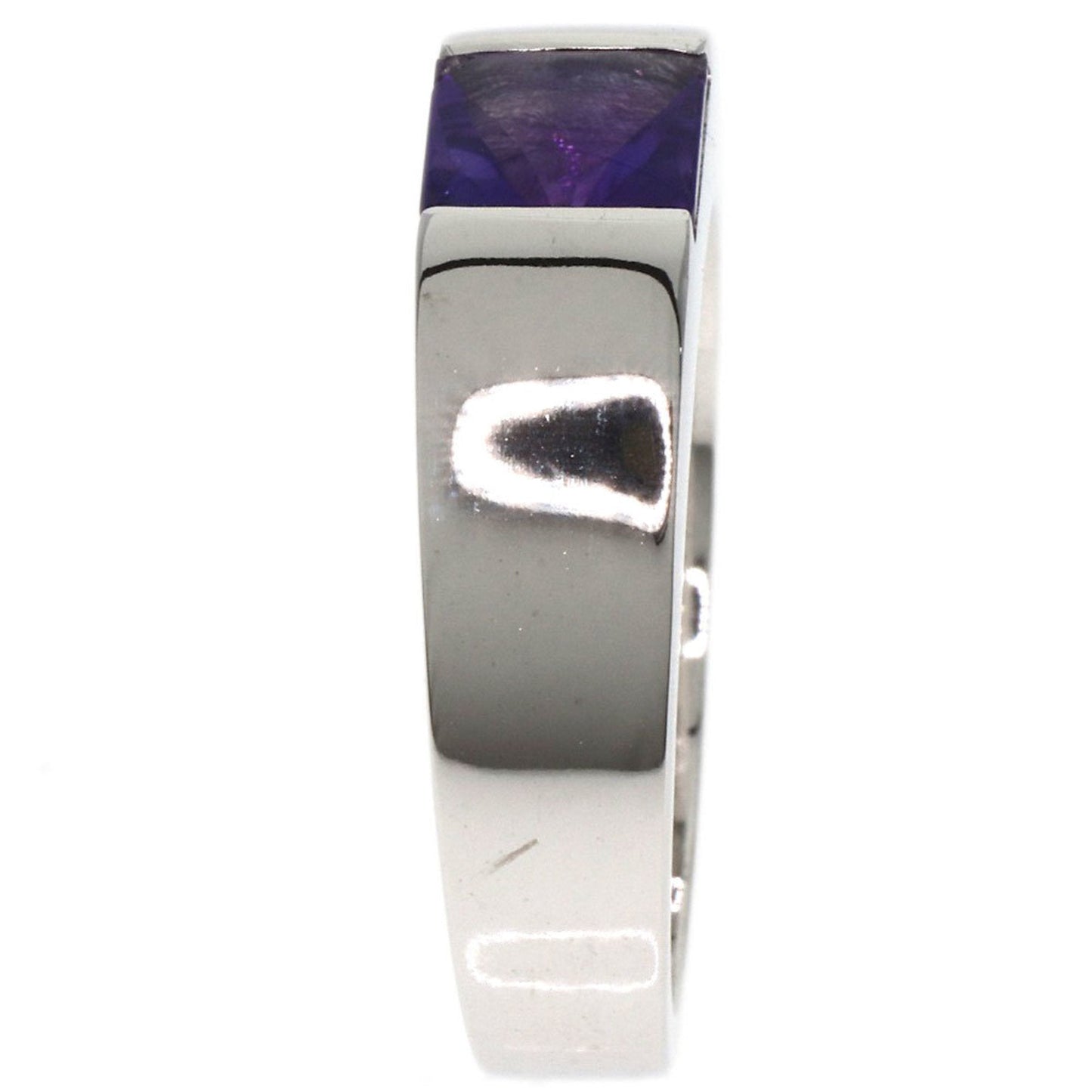 Cartier White Gold White Gold (18K) Band Ring (Pre-Owned)