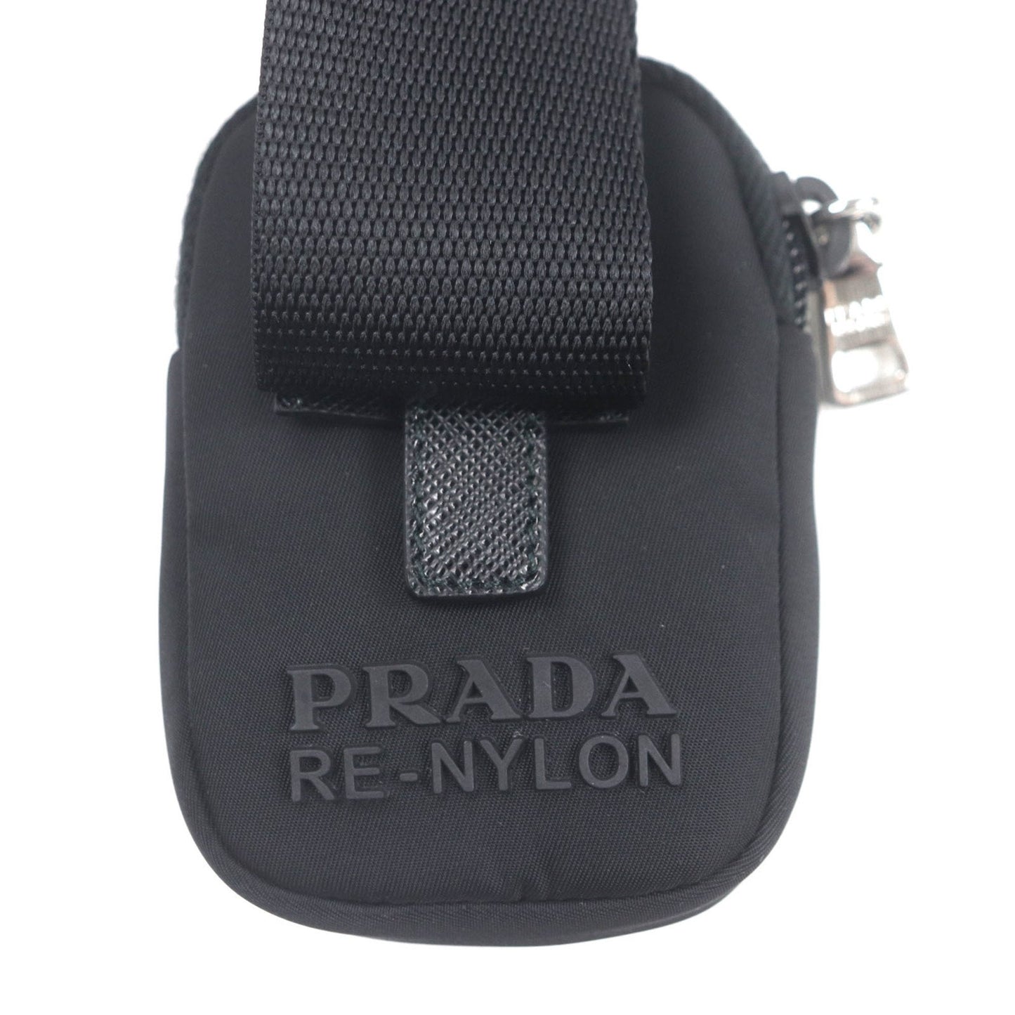 Prada Black Nylon Saffiano Shoulder Bag (Pre-Owned)