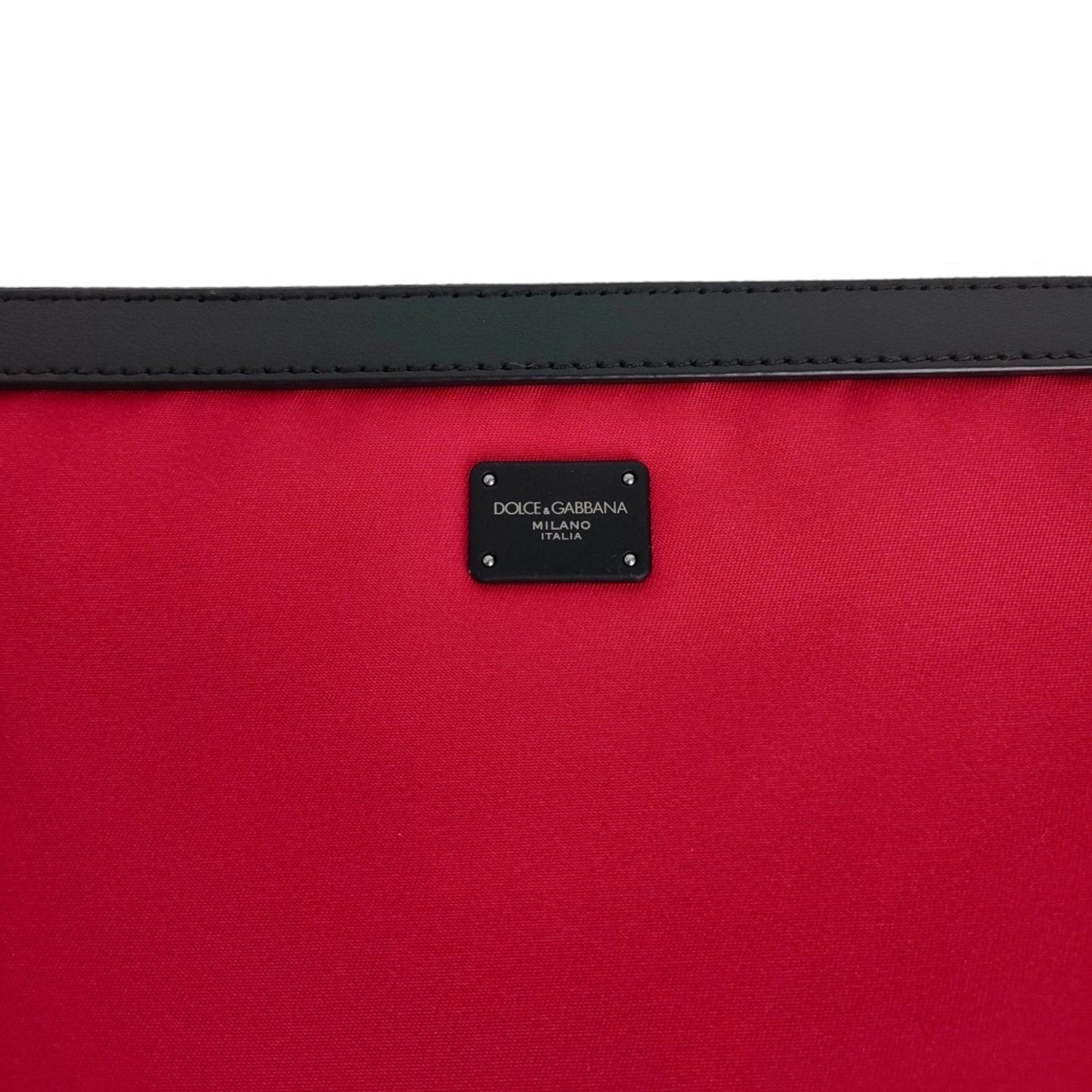 Dolce & Gabbana Red Color Clutch Bag (Pre-Owned)