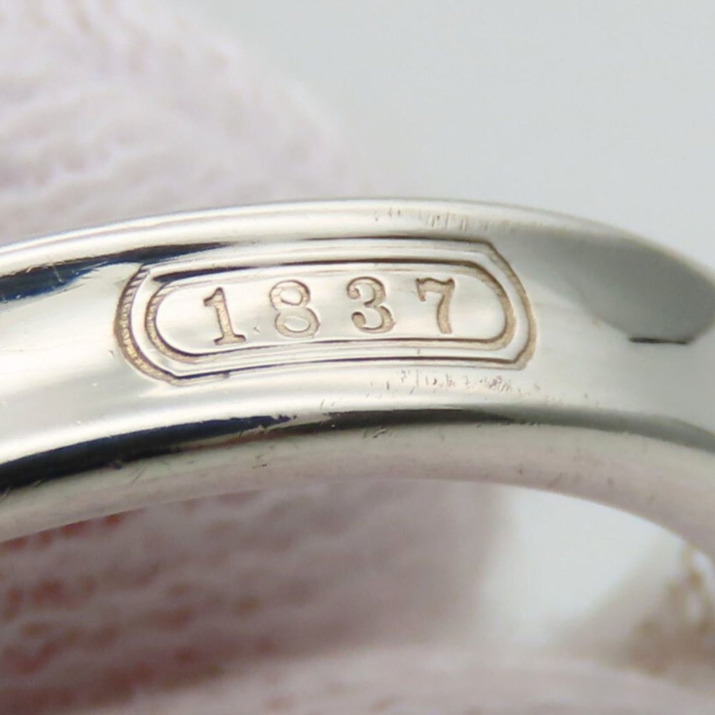Tiffany Silver Silver 925 Band Ring (Pre-Owned)