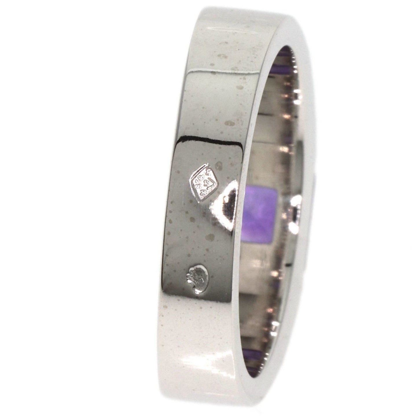 Cartier White Gold White Gold (18K) Band Ring (Pre-Owned)