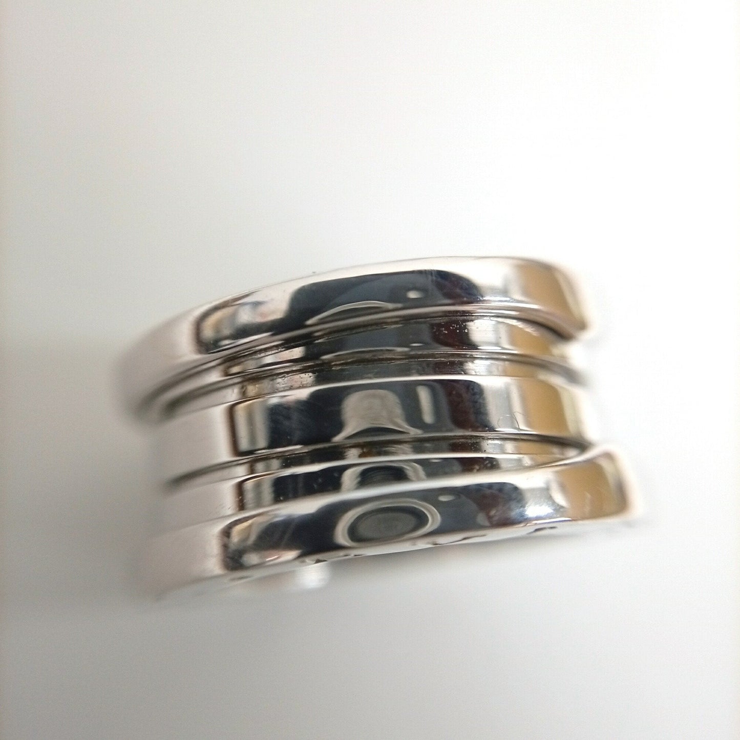 Bvlgari Silver Band Ring (Pre-Owned)