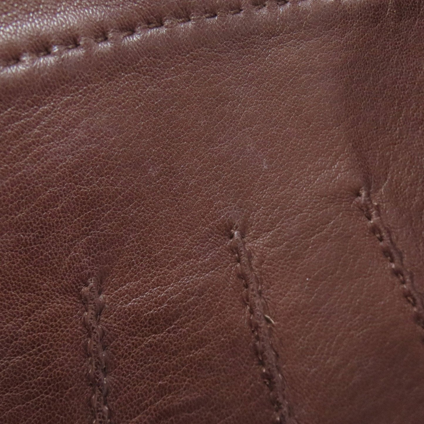 Hermes Toudou Brown Leather Shoulder Bag (Pre-Owned)